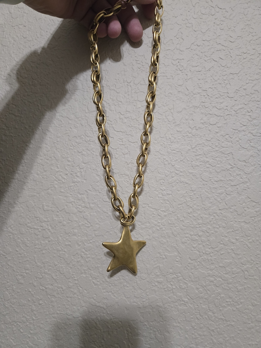 James Muchelle Gold Star Pendant Chain Necklace - Women's Jewelry